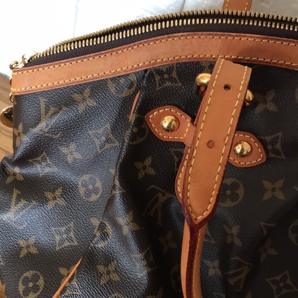💎✨ RARE✨💎 zipper big Louis Vuitton bag tivoli GM French - Picture 8 of 14